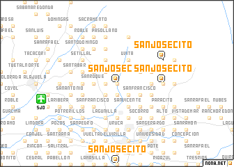 map of San Josecito