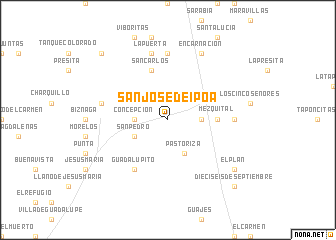 map of San José de Ipoa