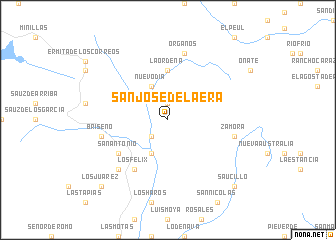 map of San José de la Era