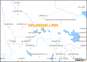 map of San José del Limón
