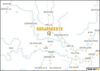 map of San Jose Este