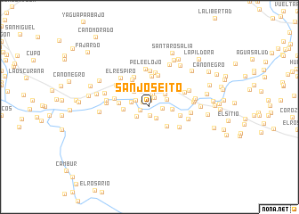 map of San Joseíto