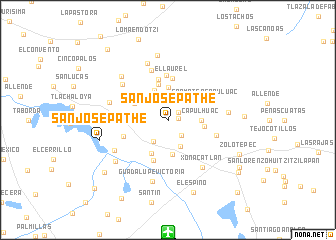 map of San José Pathé