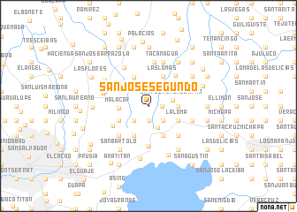 map of San José Segundo