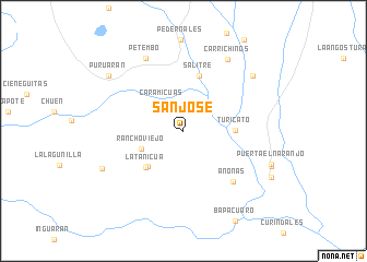 map of San Jose