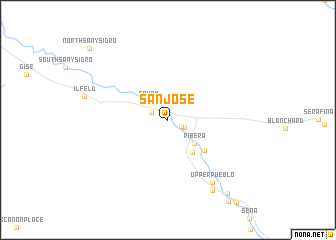 map of San Jose