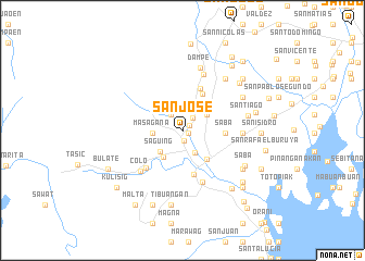 map of San Jose