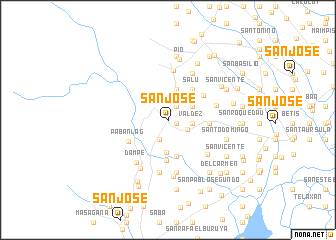 map of San Jose