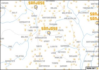 map of San Jose