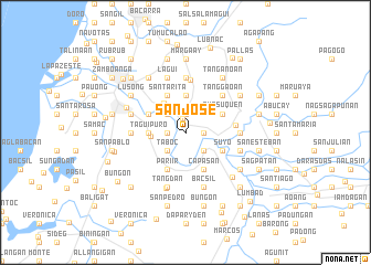 map of San Jose