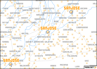 map of San Jose