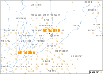 map of San Jose