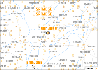 map of San Jose