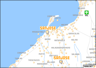 map of San Jose