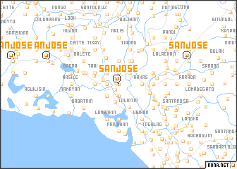 map of San Jose