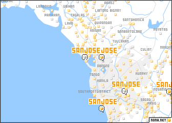 map of San Jose