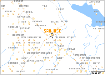 map of San Jose