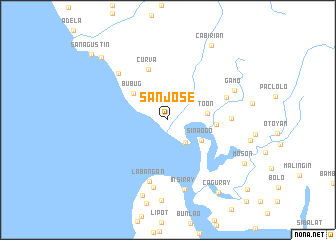 map of San Jose