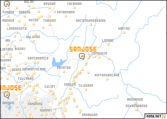 map of San Jose