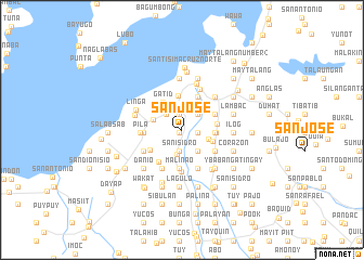 map of San Jose