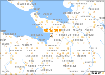 map of San Jose