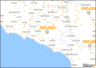 map of San Jose