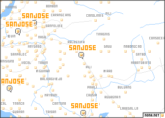 map of San Jose