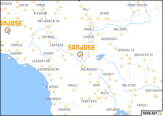 map of San Jose