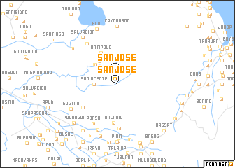 map of San Jose