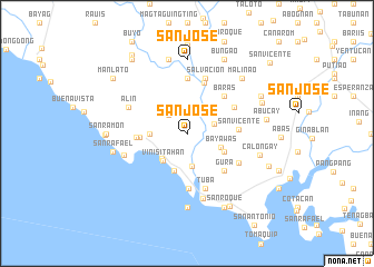 map of San Jose