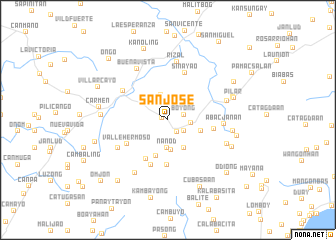 map of San Jose