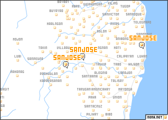 map of San Jose