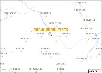 map of San Juan Bautista