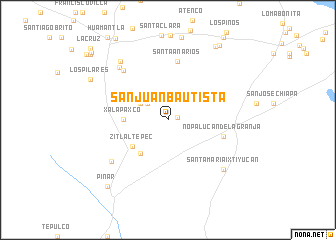 map of San Juan Bautista