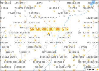 map of San Juan Buenavista