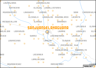 map of San Juan de la Maguana