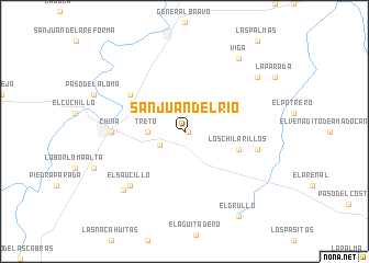 map of San Juan del Río