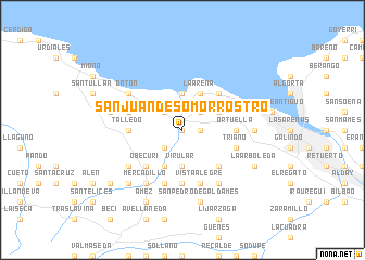 map of San Juan de Somorrostro