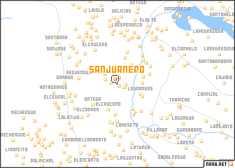 map of San Juanero