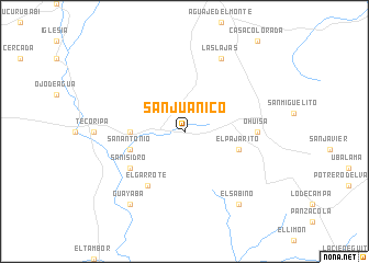 map of San Juanico