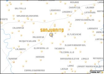 map of San Juanito