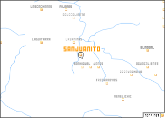 map of San Juanito