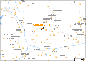 map of San Juanito