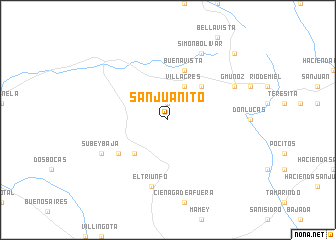 map of San Juanito