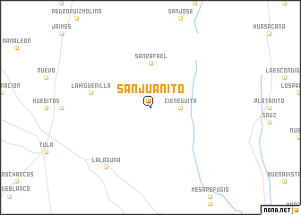 map of San Juanito