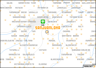 map of San Juanloma