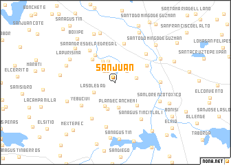 map of San Juan