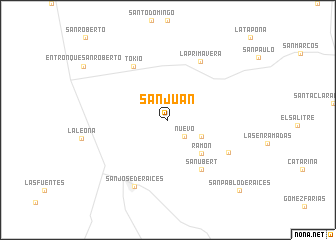 map of San Juan