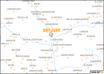 map of San Juan