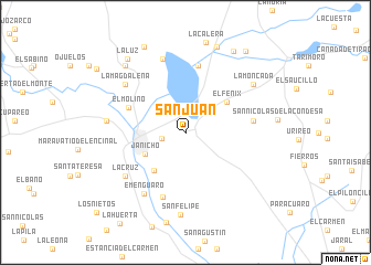 map of San Juan